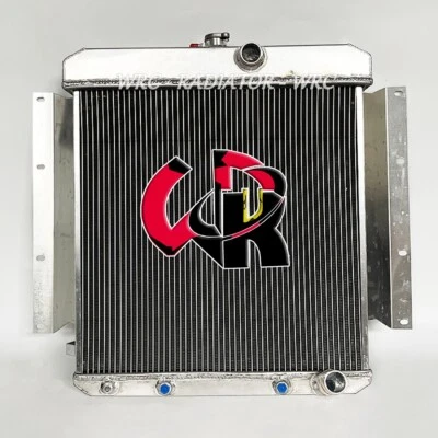 Radiador de aluminio para camioneta Dodge D100 64 68 1961-1969/motor serie L6 A/MT Foto 1 de 4