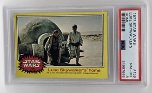 1977 Star Wars #159 Luke Skywalker's Home PSA NM-MT 8 - Picture 1 of 2