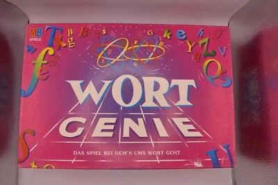 Wort Genie | MB Spiele | 1994 | Gesellschaftsspiel | Retro | Vollständig - Bild 1 von 4