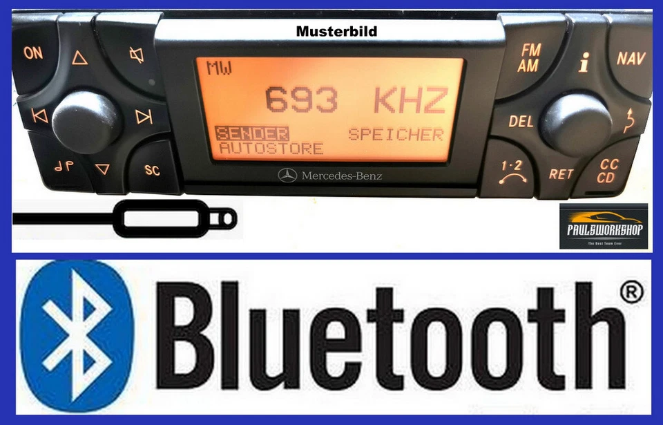 Mercedes-Benz Modernisierung Umbau - Bluetooth 5.0 APS BT-2 BO5042 B01150 - Bild 1 von 4