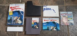 Maniac Mansion Nintendo NES Game Complete CIB w/ Box Poster & Instruction Manual - Picture 1 of 23