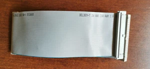 New 28" 50-Pin SCSI 3-Connector Internal Ribbon Cable 2, Made in Singapore - Picture 1 of 3