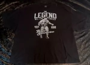 Bruno Sammartino - Commemorative WWE WWF wrestling Tee Shirt T-Shirt - RARE 5XL - Picture 1 of 4