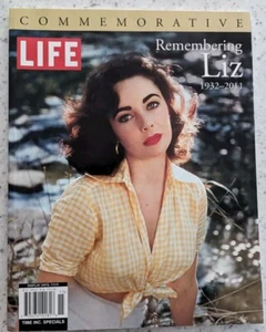 Life Commemorative Remembering Liz Taylor 1932-2011 Richard Burton Eddie Fisher - Imagen 1 de 6
