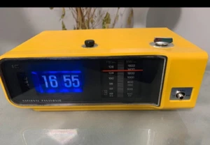 National Panasonic RC-6003B Alarm Clock Radio Vintage - Picture 1 of 5