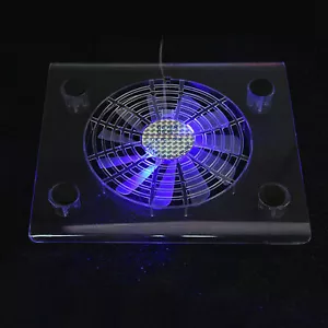 Ultra Leise USB Notebook Kühler Cooling Pad Lüfter mit LED RGB Beleuchtung für PS4 BGS - Bild 1 von 7