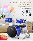 New Drum Set Eastar 14 '' Drum Kit for Kids Beginners, 3-Piece with Adjustable
