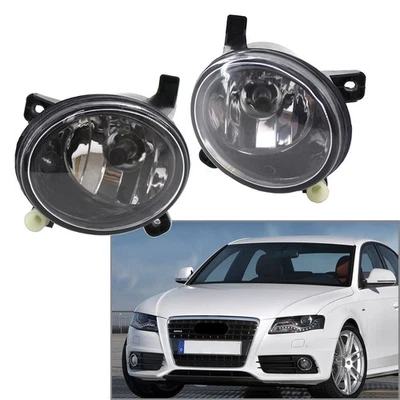 Pair Front Bumper Fog Lamp Light For Audi A4 S4 A6 S6 Q5 SQ5 - Image 1 of 4