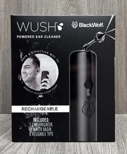 BlackWolf Wush Powered Ohrreiniger wiederaufladbar B3 - schwarz WUSH0706 (NEU VERSIEGELT) - Bild 1 von 1