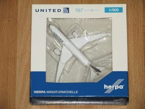 herpa Wings 523837-001 - UNITED AIRLINES - Boeing 787-8 Dreamliner - Neu+ovp - Bild 1 von 2