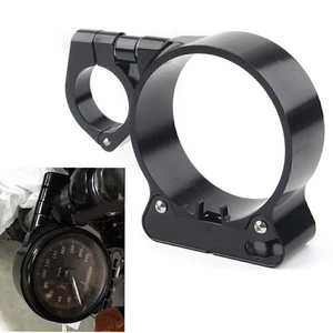 39mm/16" Side Mount Speedo Relocation Bracket Fit Harley Sportster X 883 XL1200 - Picture 1 of 10