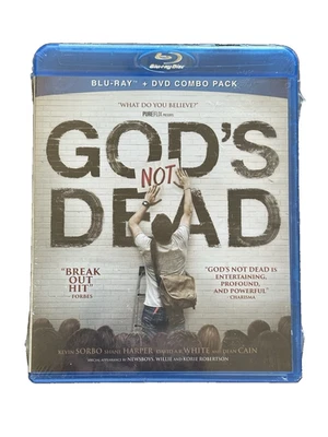 God’s Not Dead Blu-ray + DVD Combo Pack • Sealed Christian Faith Film - Image 1 of 2