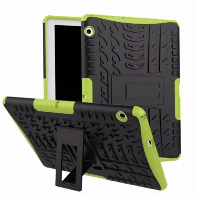 For Huawei Mediapad T3 9.6 T5 10.1/M5 Lite/SE Case Armor Rugged Stand Hard Cover - Image 1 of 4