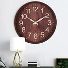  Wall Clock Round For Home Decoration Ornament (not Include Battery)