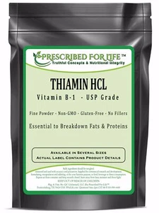 Polvo de vitamina B-1 tiamina grado HCL USP, 12 OZ (340 g) - Imagen 1 de 1