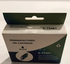 Green Project E-T0481 Black Ink Cartridge Replaces Epson T048120 - Picture 1 of 3