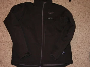 Men's MILWAUKEE "M12 Heated Gear" Black Full Zip Jacket Only! Size M - Picture 1 of 12