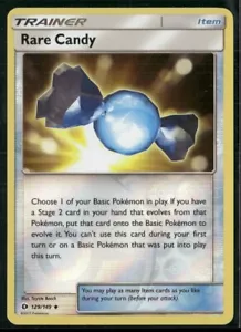 Pokemon TCG Sun & Moon 129/149 Reverse Holo Rare - Rare Candy - Picture 1 of 2