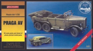 Plus Model 101 - 1:3 5 Résine Kit de Montage Praga Av - Photo 1 sur 1
