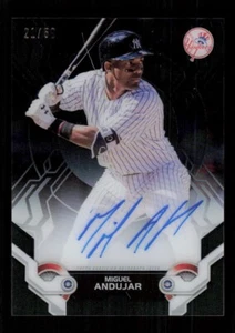 2019 Topps High Tek #HTA-MA Miguel Andujar Auto #'d /50 - Picture 1 of 2