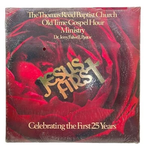 Jerry Falwell Jesus erstes Vinyl 2 LP Thomas Road Baptist Church VERSIEGELT mit Buch - Bild 1 von 6