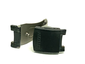 Citizen 59-S04773 Men's Watch Replacement Clasp Black Tone Titanium 20mm (L3134) - Picture 1 of 4