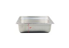 4" Deep 1/2 Pan for Buffet Food Warmer Just a Basin Food Warmer Accessory Part