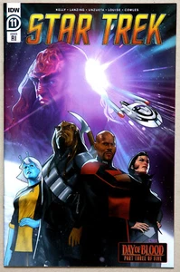 Star Trek #11 Taurin Clarke RI Variant - IDW - C Kelly - J Lanzing - A Unzueta - Picture 1 of 2