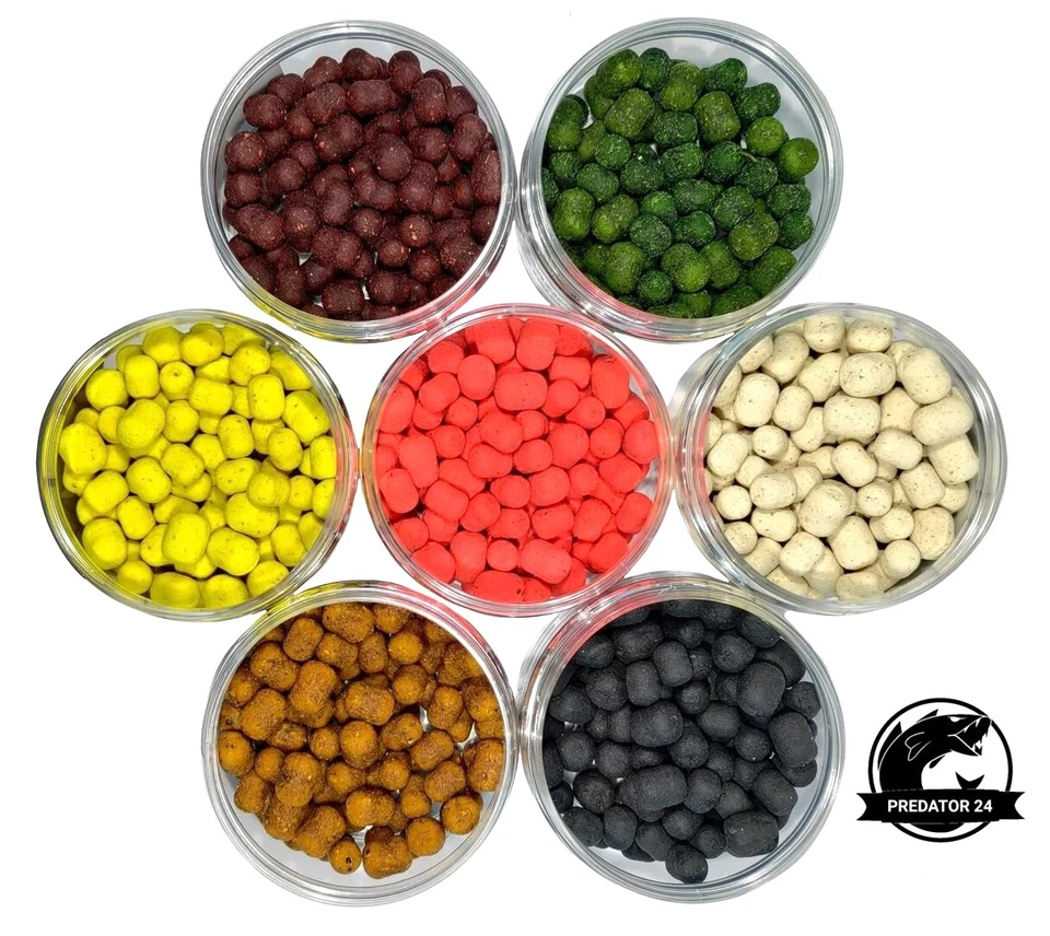 Method Feeder Dumbels Sinking Köder Karpfenköder Hakenpellets Dumbells 30 Sorten - Bild 1 von 4