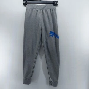 puma boys youth  joggers size medium gray pull on  - Picture 1 of 10