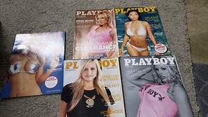 LOT o 5 Playboy Catalog Store Magazine 2006 2003 Oshima Lea Summer w/ Order form