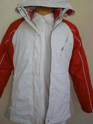 NUEVA CHAQUETA 3 EN 1 ESQUÍ NIEVE INVIERNO ATLETICO WORKS TALLA 8 BONITA RARA Foto 1 de 4