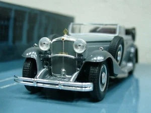 WOW EXTREMELY RARE Maybach DS8 Zeppelin Cabriolet 1932 Grey 1:43 Minichamps-855 - Picture 1 of 3