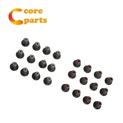 Sello de aceite de vástago de válvula de motor 24 piezas para BMW X1 X3 X4 X5 X6 640i 335xi 435i Foto 1 de 4