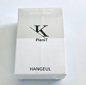 Korean Alphabet 40 Flashcards KPlaniT Hangeul, 159 Example Words, Practice Paper - Picture 1 of 7