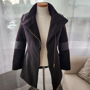 Rothschild Girls Dress Coat 14 Collared Button Front Jacket Black. E4 - Picture 1 of 3