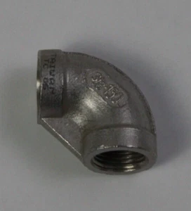 3/8" Stainless Steel Pipe Elbow New - Picture 1 of 3