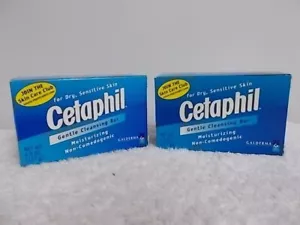 2 barrette idratanti antisapone sigillate cetaphil sigillate per pulizia delicata 4,5 once scatola blu - Foto 1 di 2