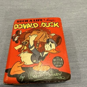 Better Little Book #1404 Donald Duck Such A Life 1939 Walt Disney - Picture 1 of 10