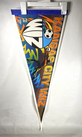 Wincraft 1996 MLS Soccer Pennant Kansas City Wiz Cover