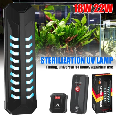 Aquarium Lights Fish Tank UV Lamp Submersible Ultraviolet Light Aquarium Clean - Image 1 of 4