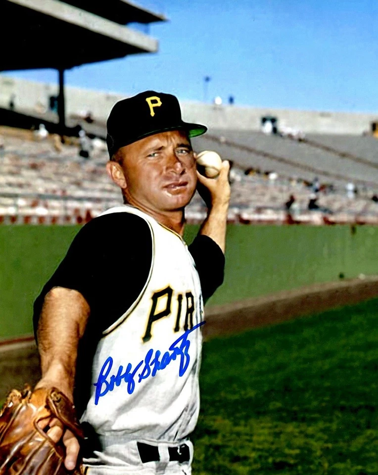 Foto autografiada firmada 8x10 de Bobby Shantz Piratas de Pittsburgh - Certificado de autenticidad  Foto 1 de 1