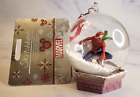 Disney Spiderman Christmas Ornament Snow Globe Super Hero Marvel Holiday Decor
