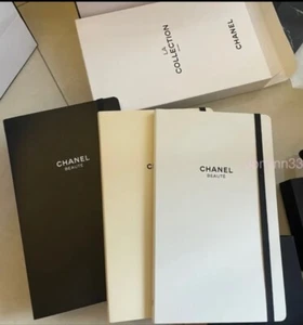 3 Pcs Chanel Beaute Schedule Book Diary Notebooks Purse Travel Journal Gift - Picture 1 of 10