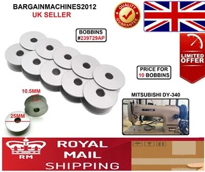 MITSUBISHI ALLUMINIUM LARGE 10 BOBBIN WALKING FOOT #239729AP SEWING MACHINE PRT - Picture 1 of 4