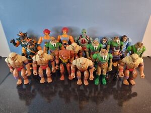 Vintage 1980s ThunderCats LJN 19 X Action Figures Lot In Good Condition 