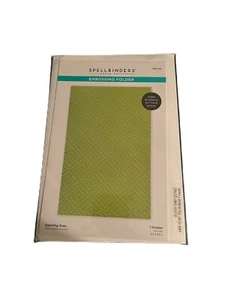 Spellbinders Embossing Folder - Dazzling Dots, SES-041 A2 - A7 - Picture 1 of 2
