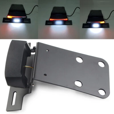 LED Tail Light Turn Signal License Plate Holder For KAWASAKI KLX250 KLX250S/SF - Imagem 1 de 4