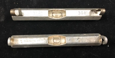 2 PC. Vintage Craftsman 3” Line Level #3981 - Image 1 of 2