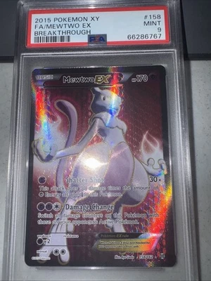 Mewtwo EX (158 Full Art) 158/162 Breakthrough Holo - Image 1 of 4